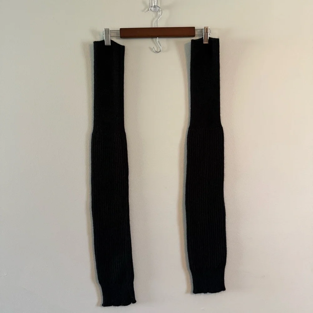 Women's Black Leg Warmers